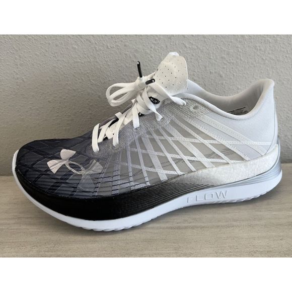 Under Armour 3026801-100 Men 8.5 Women 10 UA Flow Velociti Elite Running Shoes - Picture 4 of 12